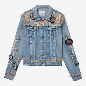 Embroidered Denim Jacket